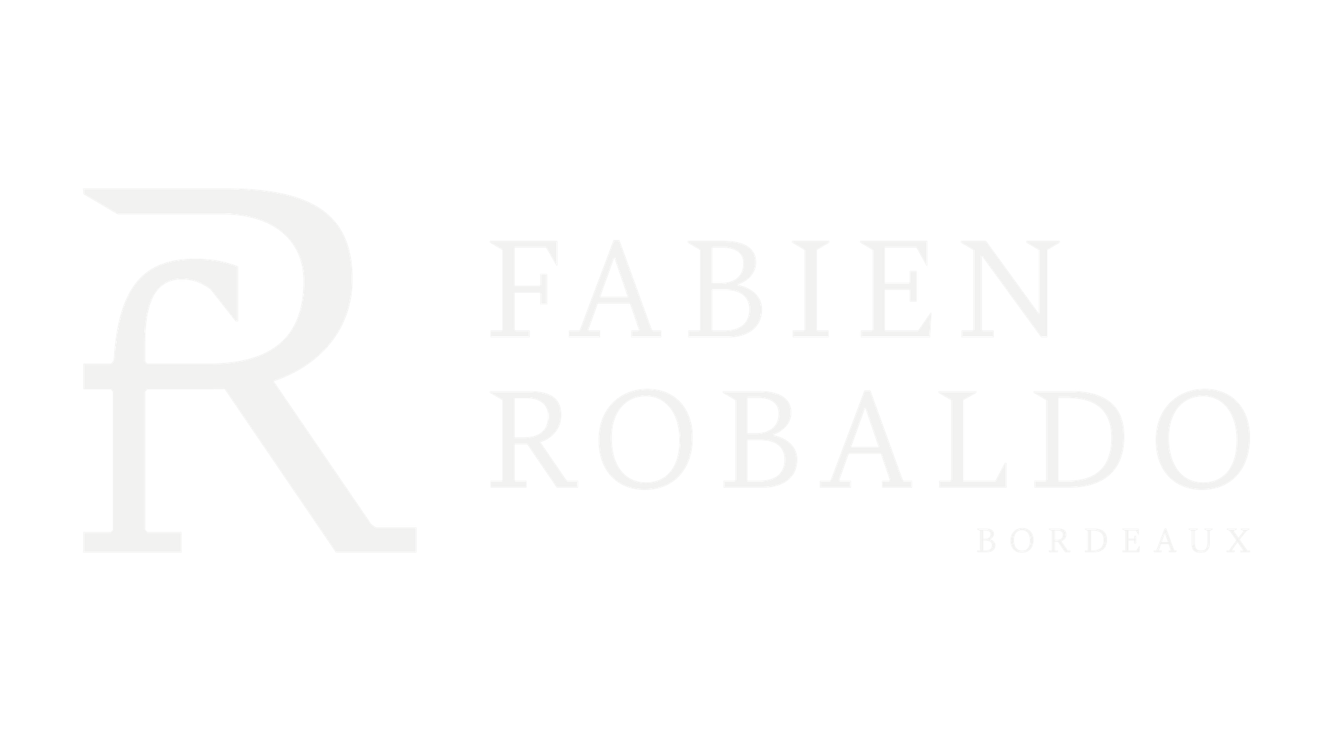 Logo horizontal cabinet d'expertise Fabien Robaldo