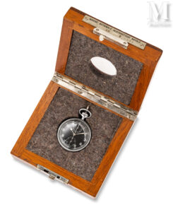 Chronographe de poche Breguet n° 0017 dans son coffret en bois