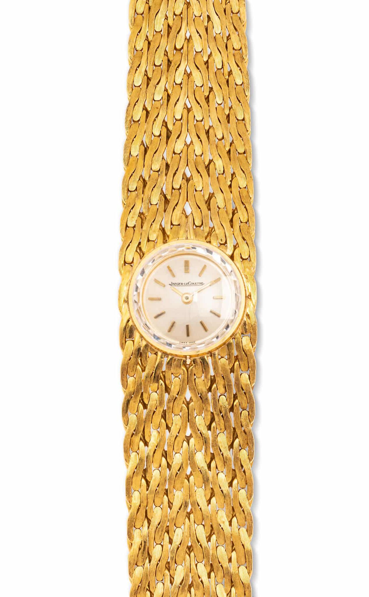 Montre-bracelet Jaeger-LeCoultre adjugée 1 700 euros avec le cabinet Fabien Robaldo