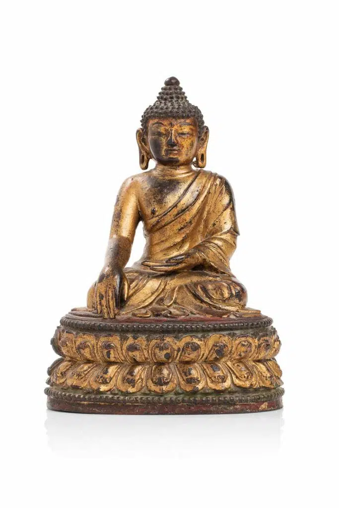 Chine, XVIIe siècle. Bouddha