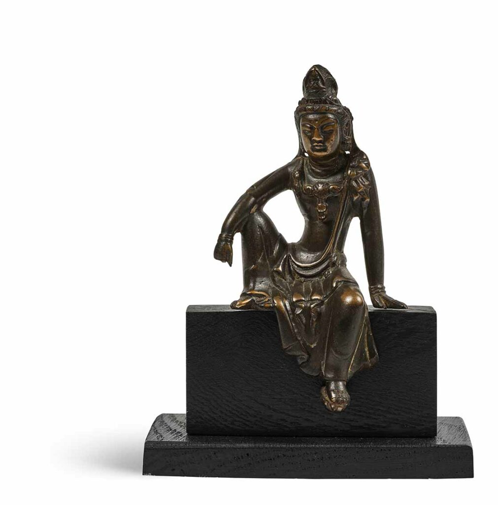 Bronze CHINE, Dynastie Song Guanyin