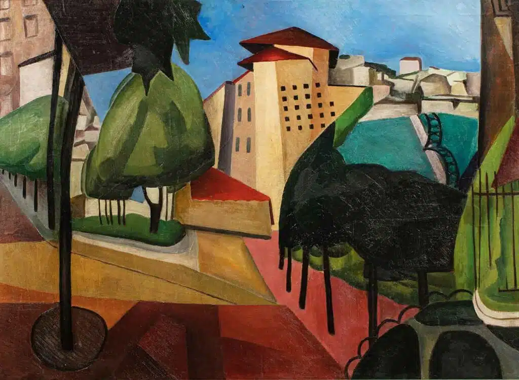 Egon ADLER - Vue de Karlovy Vary