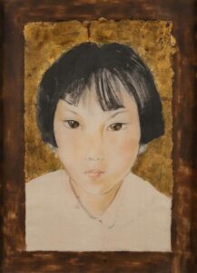 ALIX AYMÉ (1894-1989) Jeune fille, 1961