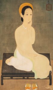 MAI TRUNG THU (1906-1980) Femme assise, 1941