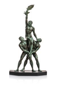 Pierre LE FAGUAYS (1892 - 1962) Trophée circa 1925
