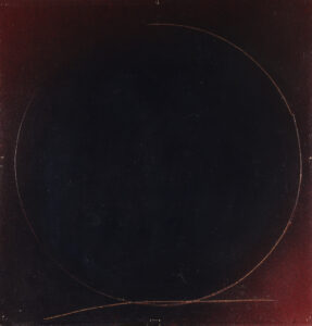 Estimation par le cabinet Fabien Robaldo et résultat de l'artiste "Jean DEGOTTEX (1918-1988) oeuvre intitulé "Sphère d'indifférence H(III), 1969" adjugé 23 000 €