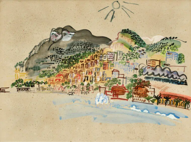 Raoul Dufy (1877-1956) Monte Carlo, 1933