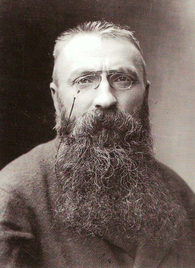 photo portrait de l'artiste Auguste Rodin