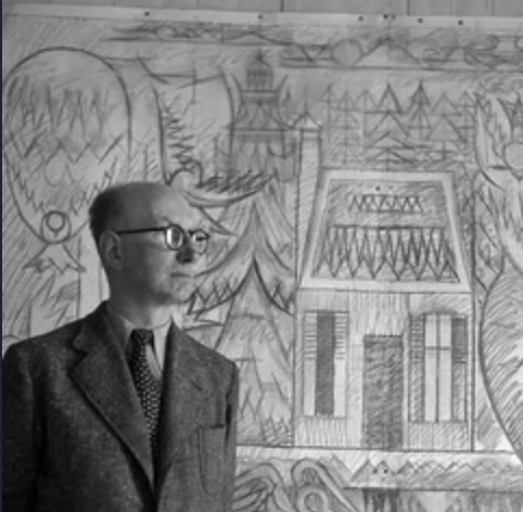 portrait photo de l'artiste Marcel Gromaire