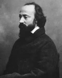 Expertise des œuvre de l'artiste et présentation de celui-ci, photo portrait de l'artiste "Charles Francois Daubigny"