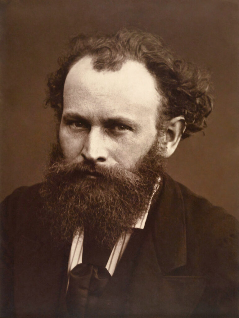Expertise des œuvre de l'artiste et présentation de celui-ci, photo portrait de l'artiste "Édouard Manet"