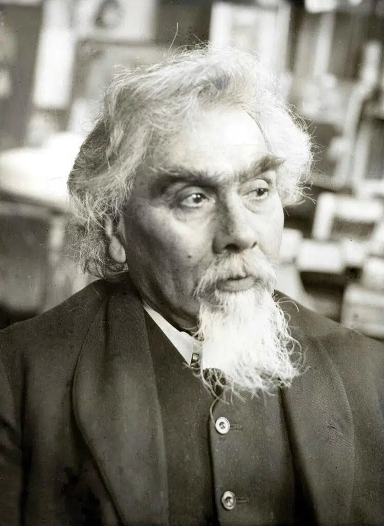 Expertise des œuvre de l'artiste et présentation de celui-ci, photo portrait de l'artiste "Jan Toorop"