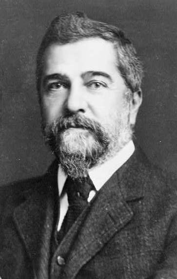 photo portrait de l'artiste Louis comfort Tiffany
