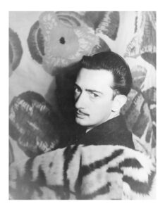 Expertise des œuvre de l'artiste et présentation de celui-ci, photo portrait de l'artiste "Salvador Dali"