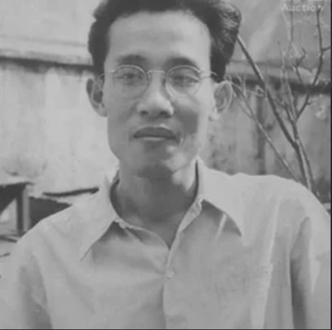 Portrait de Trần Phúc Duyên, peintre et laqueur vietnamien
