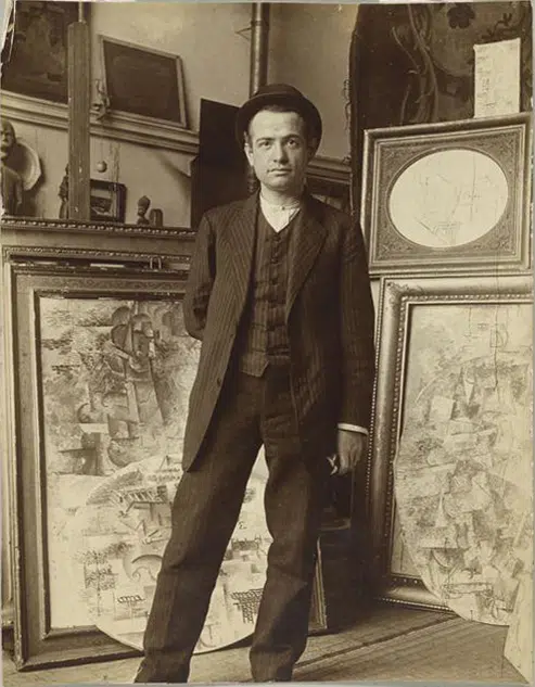 Expertise des œuvre de l'artiste et présentation de celui-ci, photo portrait de l'artiste "Auguste Herbin"