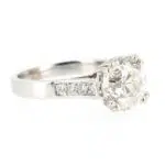 Estimation de ce bijoux, Solitaire diamant, estimée et proposée par notre cabinet, adjugée 23 000 €