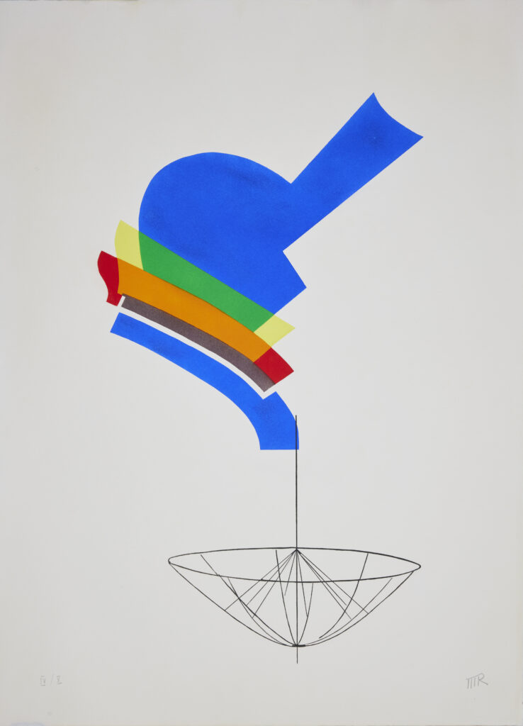 N1863-0001Adjugé 11 000 €_Man Ray (1890-1976)_Revolving doors, 1972_Ensemble de 10 pochoirs sur vélin d'Arches Chacun signé du monogramme et justifié "IV/X" au crayon Édition finale à 100 ex