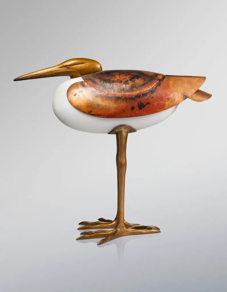 Estimation "Arts Nouveau & Arts Décoratif" et expertise de cette œuvre de "François-Xavier LALANNE", "Grand échassier" proposer a la vente par notre cabinet d'expertise et adjugé 135 000€