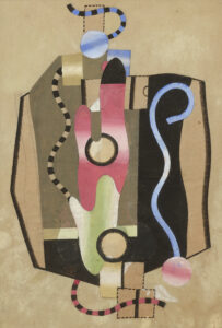 Estimation "Arts Moderne" et expertise de cette œuvre de, Georges VALMIER, "Main et bouteille" proposé à la vente par notre cabinet d'expertise, adjugé 14 000 €