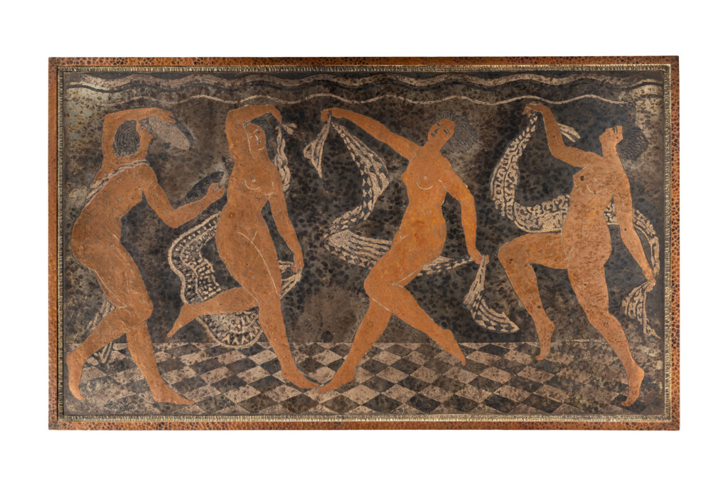 Estimation "Arts Nouveau & Arts Décoratif" et expertise de cette œuvre de "Linossier", "Les quatre Muses" proposer a la vente par notre cabinet d'expertise et adjugé 21 000 €