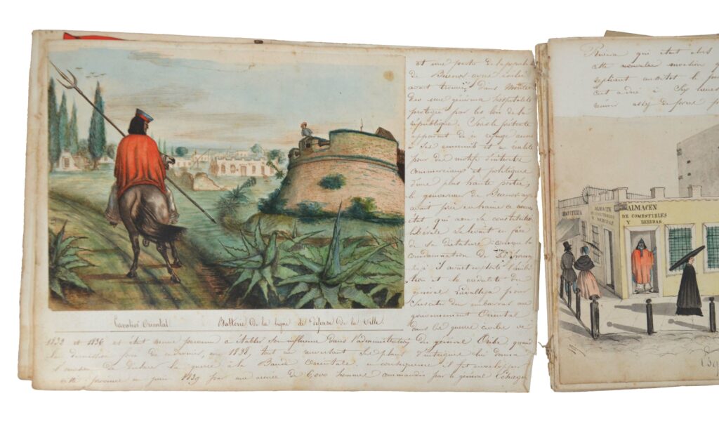 Souvenirs d'un troupier - Amérique du Sud, manuscrit adjugé 19 500 € dans la vente "Bibliophilia"
