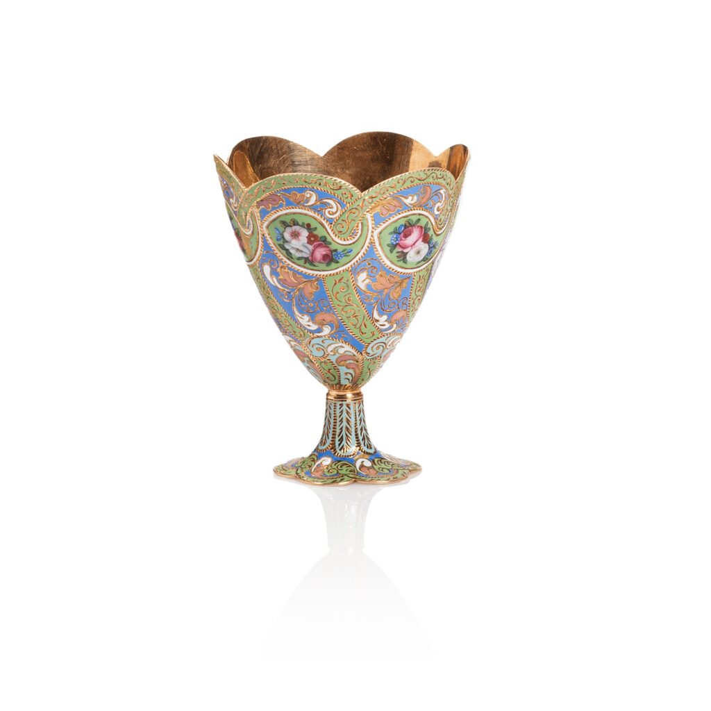 Zarf art d'Orient adjugé 2500 €