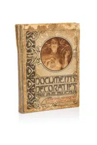 Estimation "Arts Nouveau & Arts Décoratif" et expertise de cette œuvre de "Alfonse Mucha" intitulé "Document décoratifs" proposer a la vente par notre cabinet d'expertise et adjugé 12 000 €