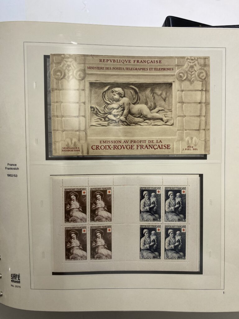 P0435_0001 Philatélie collection de timbres