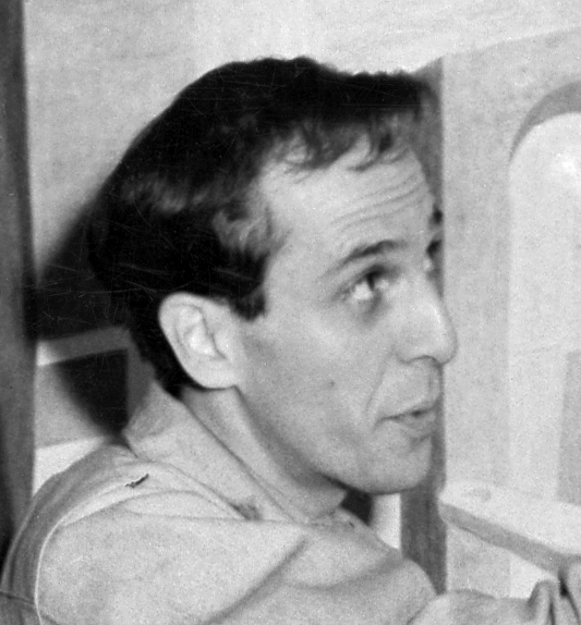 Expertise des œuvre de l'artiste et présentation de celui-ci, portrait photographique de l'artiste "Philip Guston" en noir et blanc