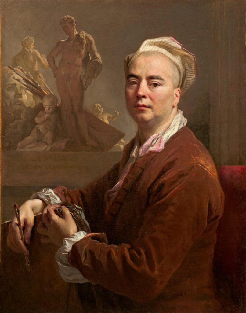 Expertise des œuvre de l'artiste et présentation de celui-ci, portrait de l'artiste "Nicolas de Largillierre"
