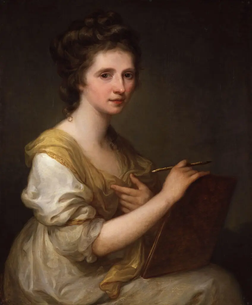 Expertise des œuvres de l'artiste et présentation de celui-ci, “Angelica Kauffmann”