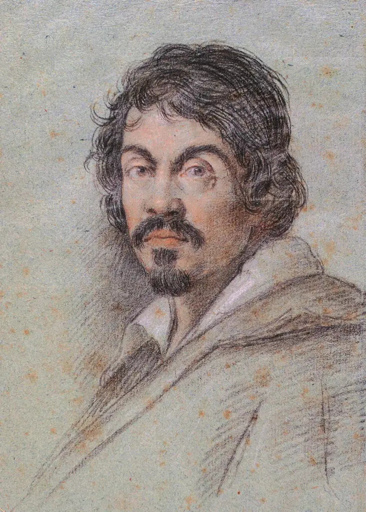 Expertise des œuvre de l'artiste et présentation de celui-ci, autoportrait de l'artiste "Caravage "