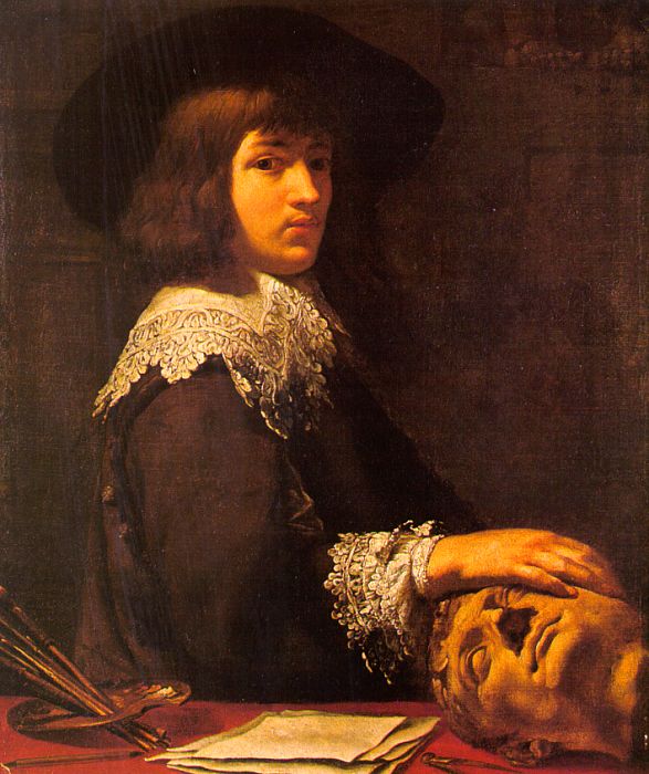 Expertise des œuvres de l'artiste et présentation de celui-ci, portrait de l'artiste "Jean Daret"