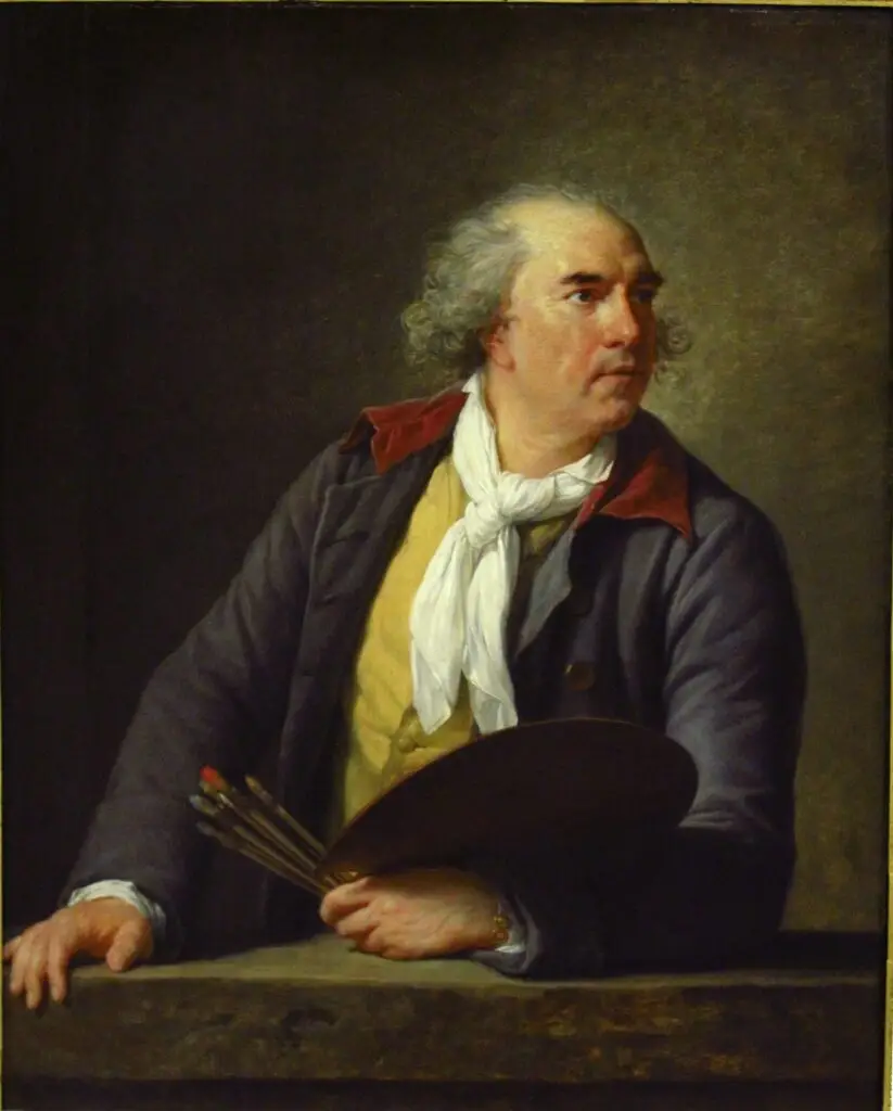 Expertise des œuvre de l'artiste et présentation de celui-ci, portrait de l'artiste " Hubert Robert"