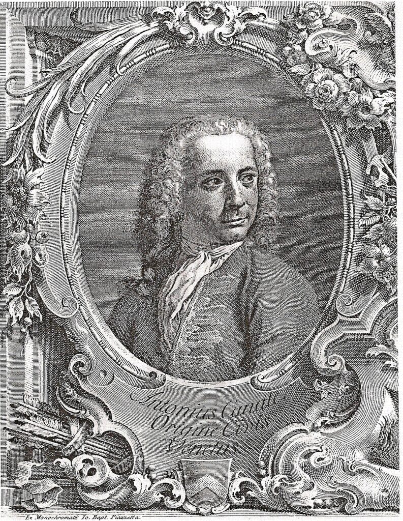 Expertise des œuvre de l'artiste et présentation de celui-ci, portrait de l'artiste "Canaletto"