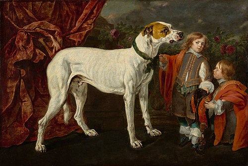 Expertise des œuvres de l'artiste et présentation de celui-ci, oeuvre "Grand chien, nain et garçon" (1652) de l'artiste "Jan Fyt (1611-1661)”