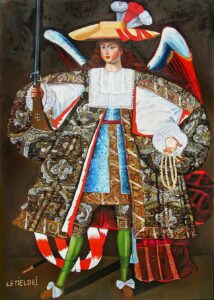 Expertise des œuvres de l'artiste et présentation de celui-ci, “Ange Letiel” de l’artiste "Maître de Calamarca”