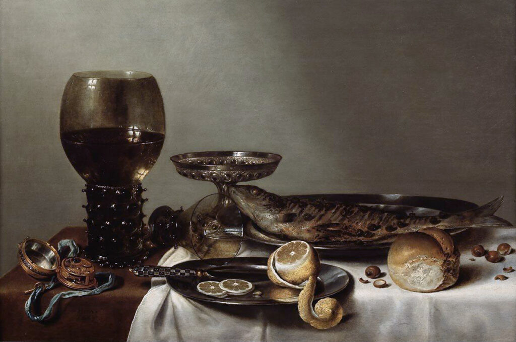 Expertise des œuvres de l'artiste et présentation de celui-ci, “Nature morte”(1629) de Willem Claesz Heda (1594-1680)