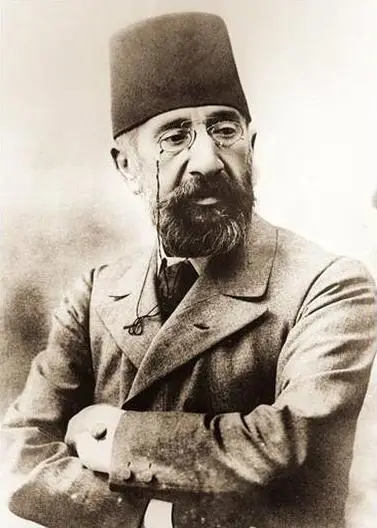 Expertise des œuvres de l'artiste et présentation de celui-ci, photographie de Osman Hamdi Bey (1842-1910)