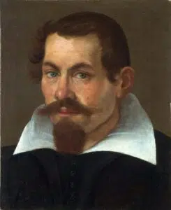 Expertise des œuvres de l'artiste et présentation de celui-ci, “Autoportrait”(vers 1590) de Agostino Carrache (1557-1602)