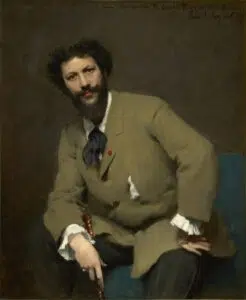 Expertise des œuvres de l'artiste et présentation de celui-ci, “Portrait de Carolus Duran”(1879) de John Singer Sargent (1856-1925)