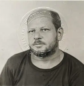 Expertise des œuvres de l'artiste et présentation de celui-ci, portrait photographique de l'artiste "Jackson Pollock"