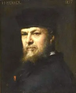 Expertise des œuvres de l'artiste et présentation de celui-ci, “Autoportrait” (vers 1877) de Jean-Jacques Henner (1829-1905)