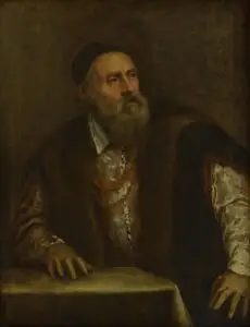 Expertise des œuvres de l'artiste et présentation de celui-ci, “Autoportrait” (1555-1562) de Titien (1488-1576)
