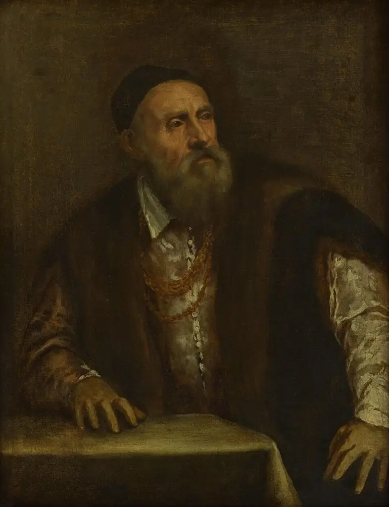 Expertise des œuvres de l'artiste et présentation de celui-ci, “Autoportrait” (1555-1562) de Titien (1488-1576)