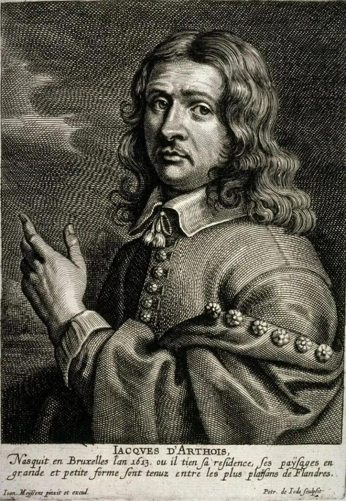 Expertise des œuvre de l'artiste et présentation de celui-ci, portrait de l'artiste "Jacques d'Arthois"