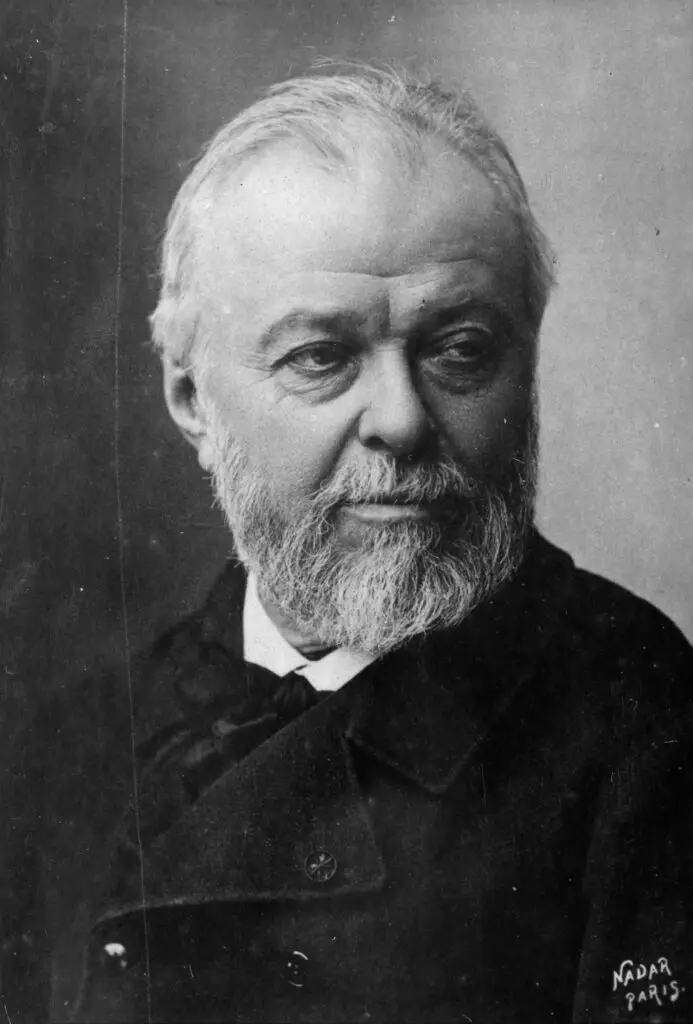 Expertise des œuvres de l'artiste et présentation de celui-ci, portrait photographique de l'artiste "Jean-Jacques Henner"