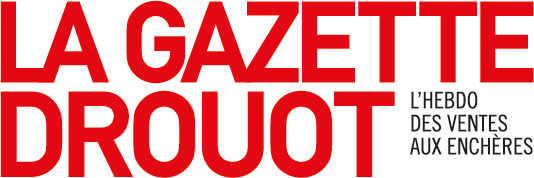 Expertise Fabien Robaldo, Logo La Gazette Drouot de la page presse