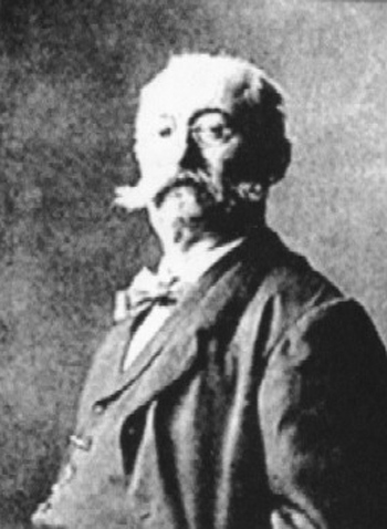 Expertise des œuvre de l'artiste et présentation de celui-ci, portrait photographique de l'artiste "Paul-Désiré Trouillebert" en noir et blanc